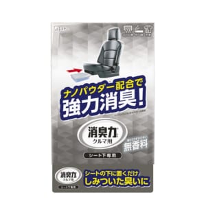 クルマの消臭力 シート下専用 300g 無香料 消臭剤 芳香剤 製品サイト エステー株式会社