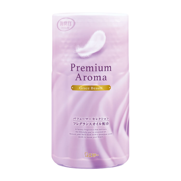 消臭力 トイレ用 Premium Aroma（プレミアムアロマ）（グレイスボーテ） | 消臭剤・芳香剤 | 製品サイト | エステー株式会社