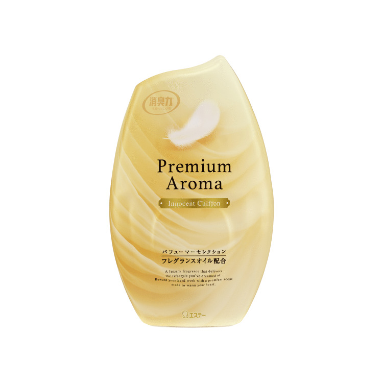 玄関・リビング用 消臭力 Premium Aroma（プレミアムアロマ）（イノセントシフォン） 消臭剤・芳香剤 製品サイト