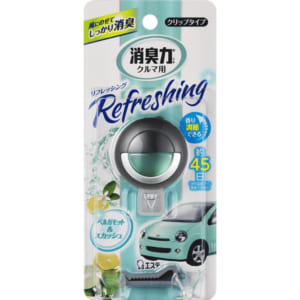 クルマの消臭力 クリップタイプ ベルガモット&スカッシュ