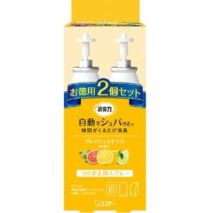 消臭力 自動でシュパッと つけかえ 2個セット フレッシュシトラスの香り