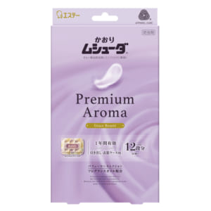 かおりムシューダ Premium Aroma 1年間有効 引き出し・衣装ケース用 グレイスボーテ 24個入