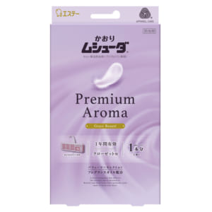かおりムシューダ Premium Aroma 1年間有効 クローゼット用 グレイスボーテ 3個入