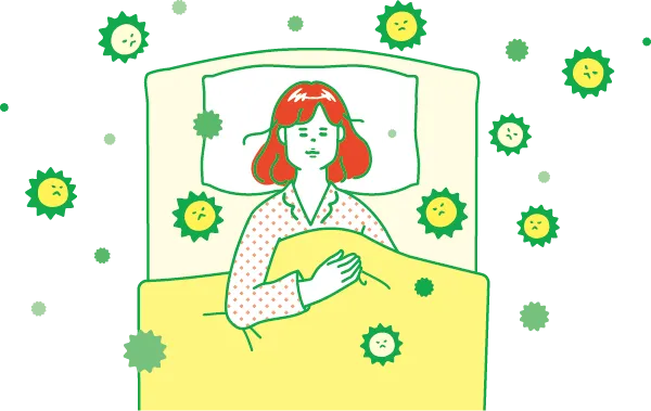 夜や朝起きたときの花粉がつらい原因とは？|寝室でできる効果的な対策を紹介