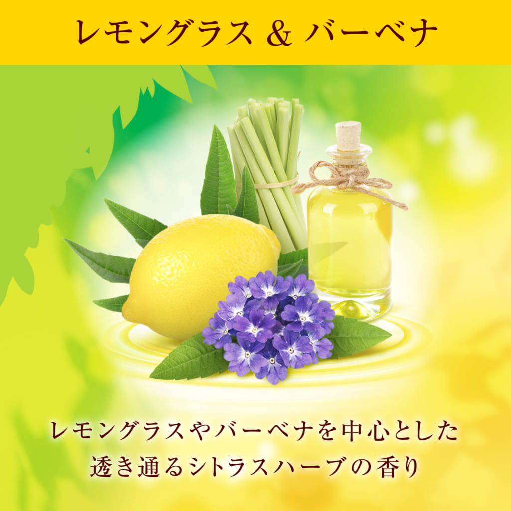 消臭力 Premium Aroma（プレミアムアロマ）玄関・リビング用 Stick 本体　レモングラス＆バーベナ