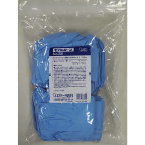 モデルローブ No.331 ニトリルフィット30双パック ブルーL