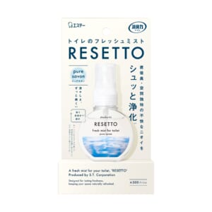 消臭力 トイレのフレッシュミスト RESETTO 本体 ピュアサボン