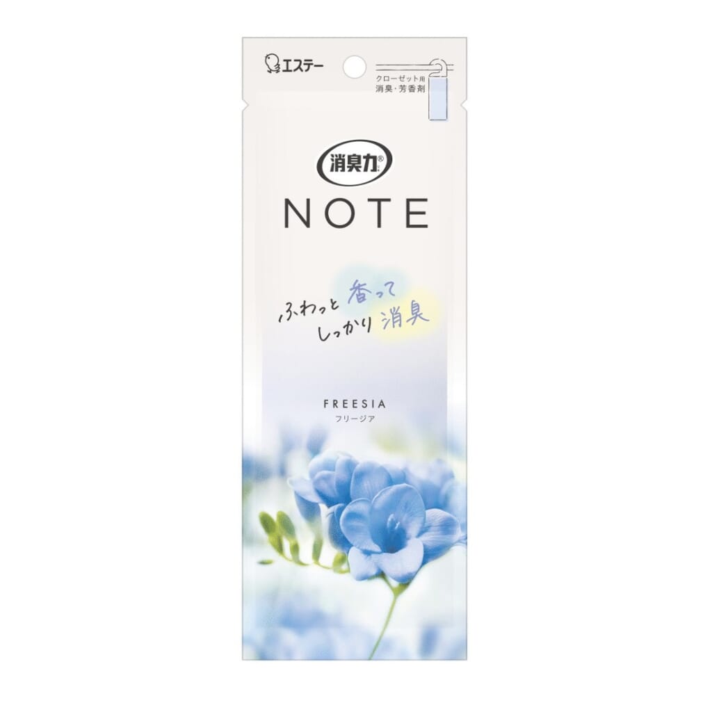 消臭力 NOTE クローゼット用 フリージア