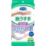 ファミリー ポリエチレン 極うす手 ロング フリーサイズ 半透明 10枚入