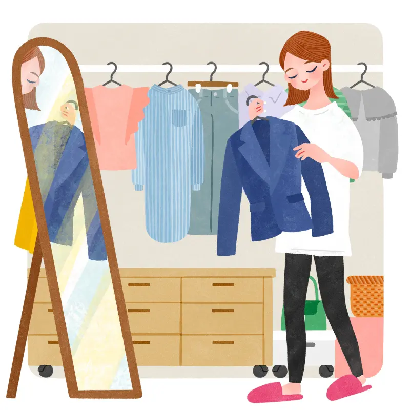 一度着ただけのスーツや礼服は、そのまま収納してしまっていいでしょうか？