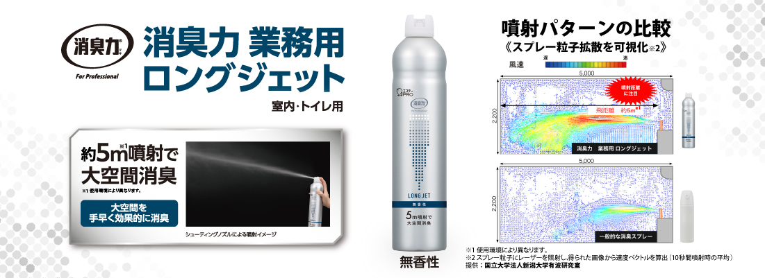 消臭力　業務用　ロングジェット